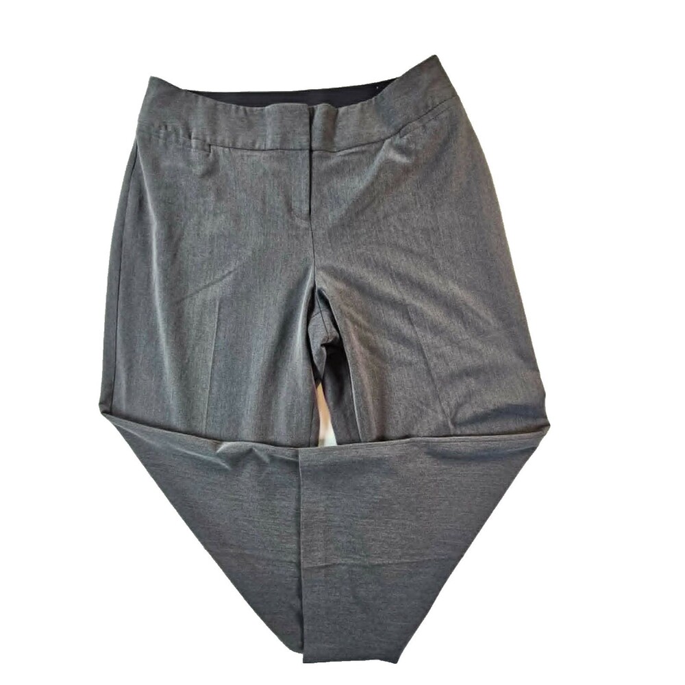 Lane Bryant The Allie Charcoal Gray Pants Womens 20R Career Stretch